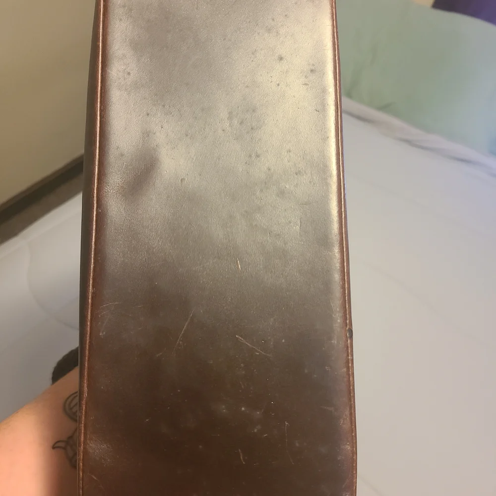 Ralph Lauren Black and Brown Houndstooth Tote - Picture 5 of 5